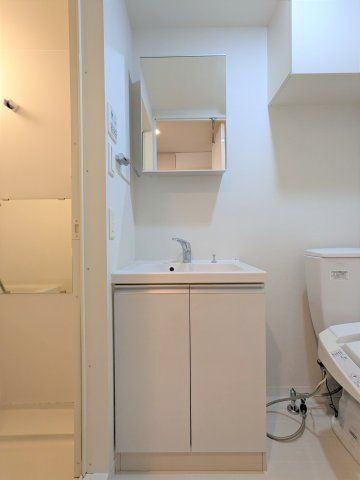 洗面設備　（別タイプ参考写真）プレミアムキューブ東十条エリア　北区東十