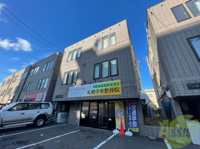 建物外観　札幌市中央区南８条西「ツインズ南８条壱番館」