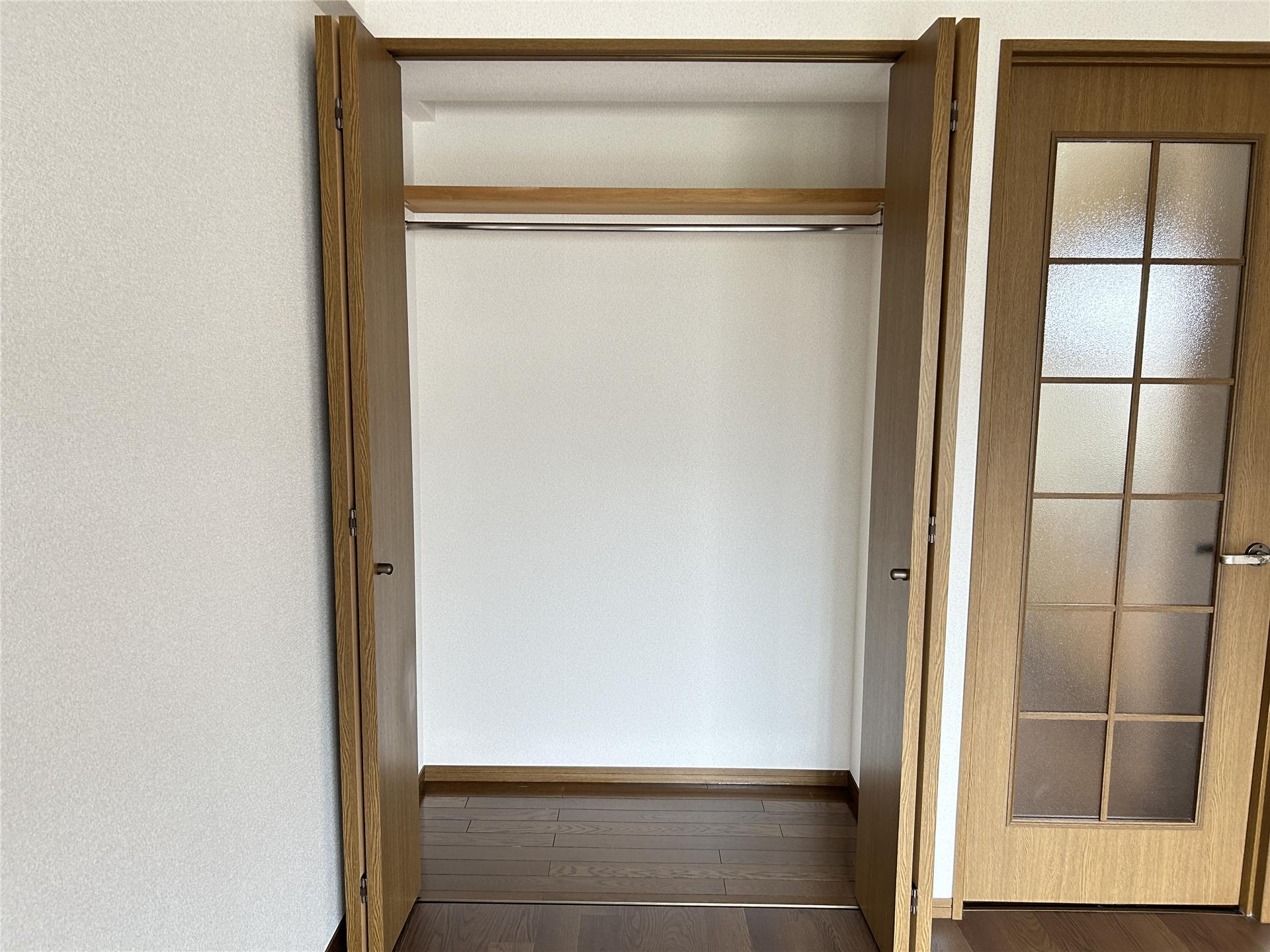 収納　クローゼット収納付きです