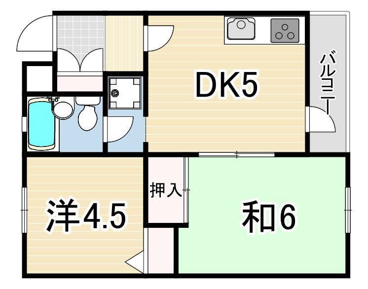 東灘本庄町アーバンコンフォートの間取り写真