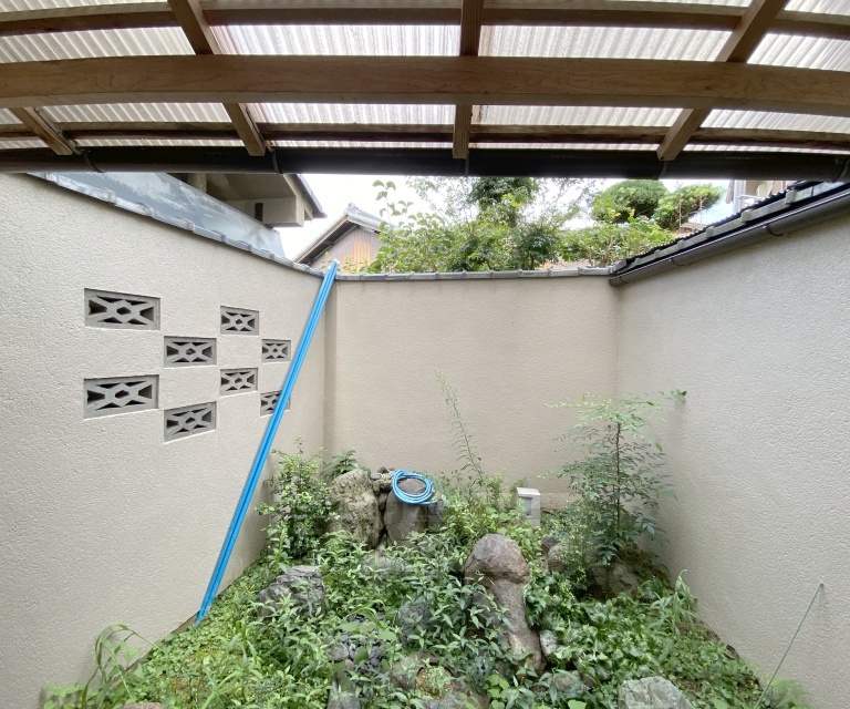 眺望　専用庭からの景色です。