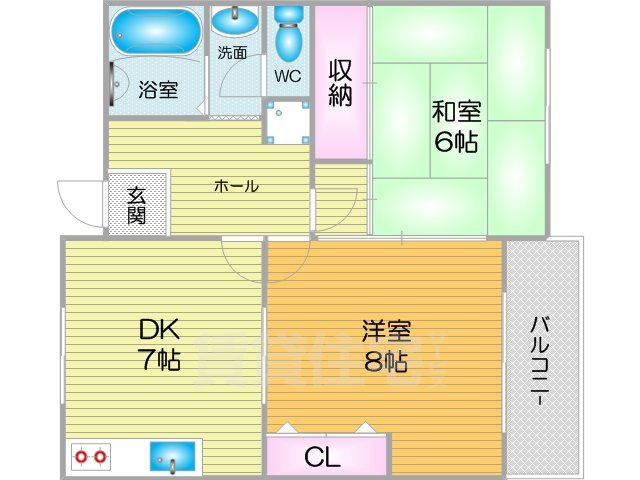 シダーコートの間取り写真