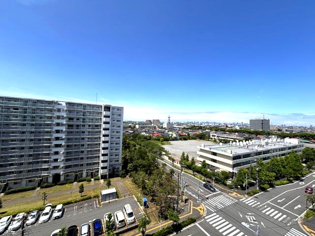 眺望　南西向きで明るいバルコニー