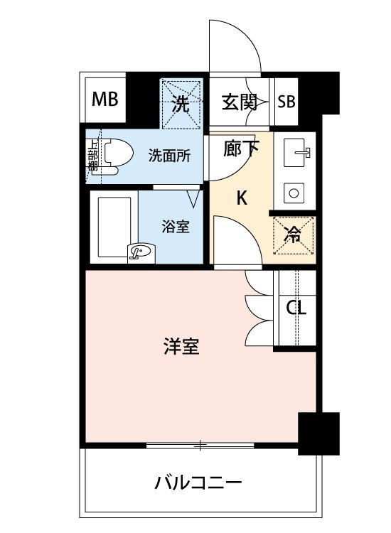 RAGIOS品川の間取り写真