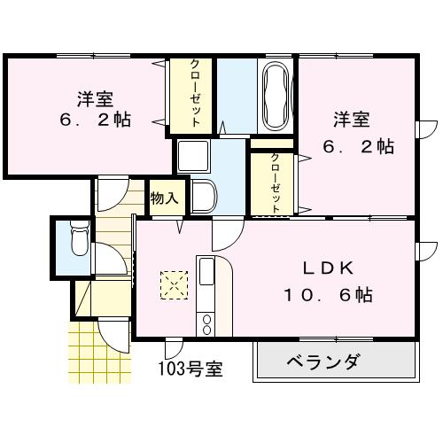 グリーンヒルMの間取り写真