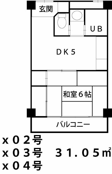 ル・グラン東大和2の間取り