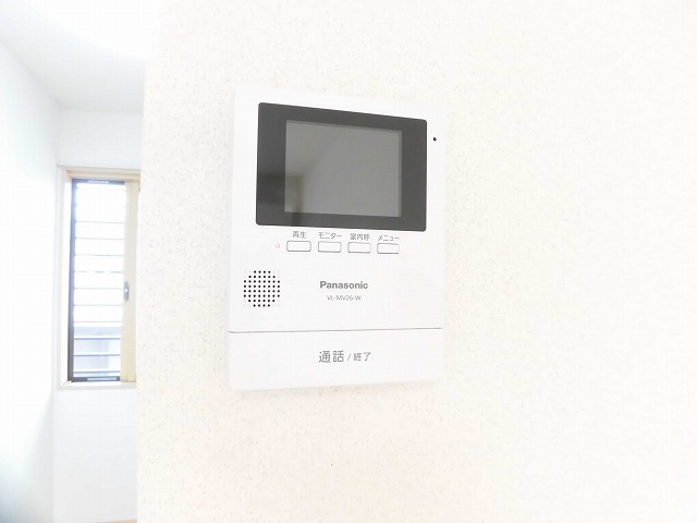 セキュリティ　モニター付きインターフォン
