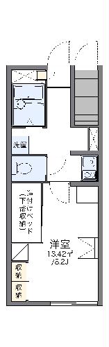 レオパレスベイストンの間取り