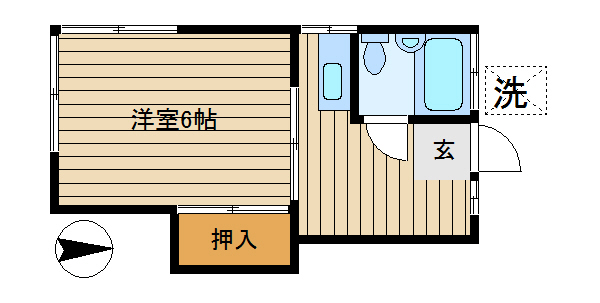 サンハイツＡの間取り