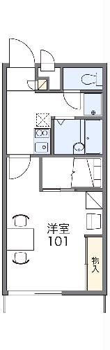 レオパレス宮原の間取り