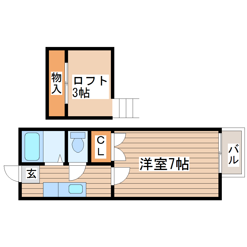 アーバンシティ堤町の間取り