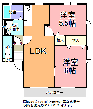 ブライト・ヒルズ　Iの間取り