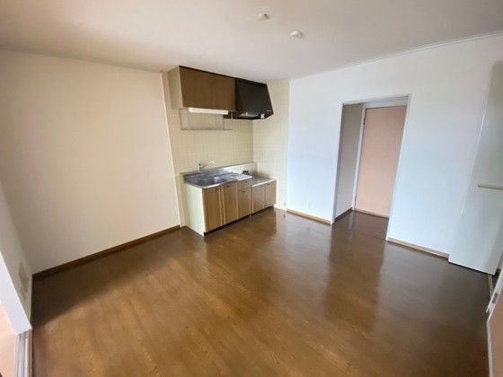 居室・リビング　※他の号室の写真になります。