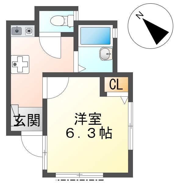 ベルコート中野山王の間取り