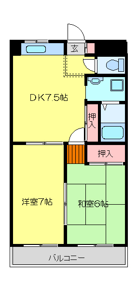 グランシャリオの間取り