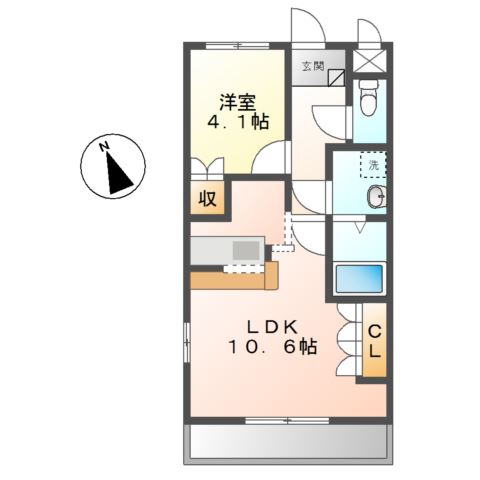 サンフォレストの間取り