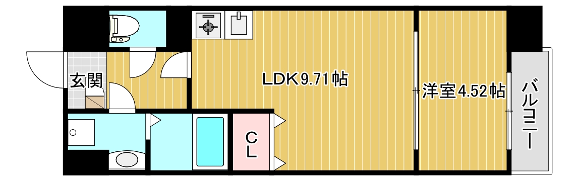 ハプナミナミハマの間取り