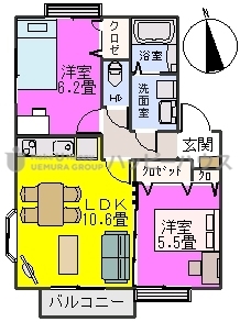 サンスクエア大崎の間取り