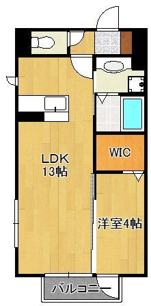 Ｄ－ｒｏｏｍ的場町の間取り