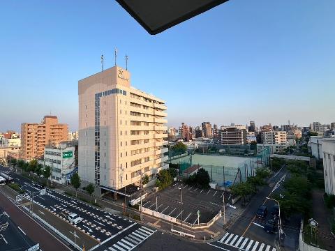 【名古屋市東区白壁のマンションの眺望】