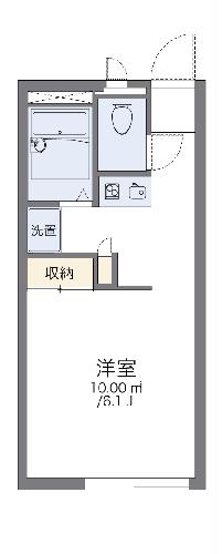 レオパレスサニーハイツの間取り