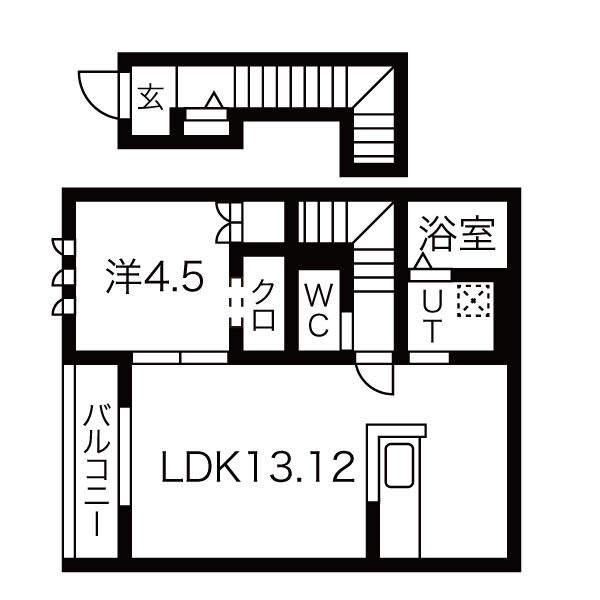 【チェルシー広畑の間取り】