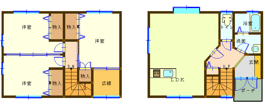 ミントハウスの間取り