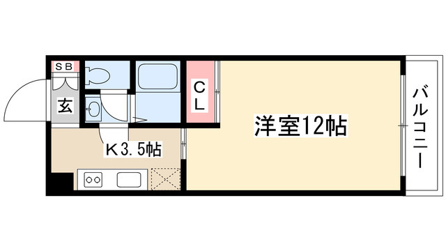 コンフォート山花の間取り