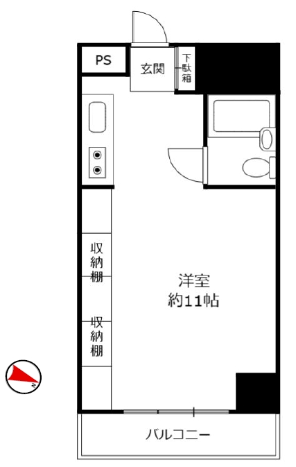 飯田橋ハイタウンの間取り