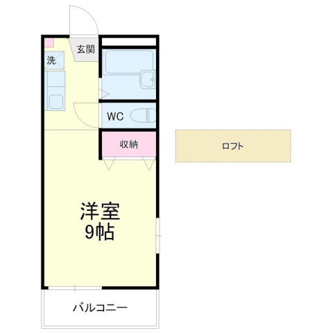 シトラスコートの間取り