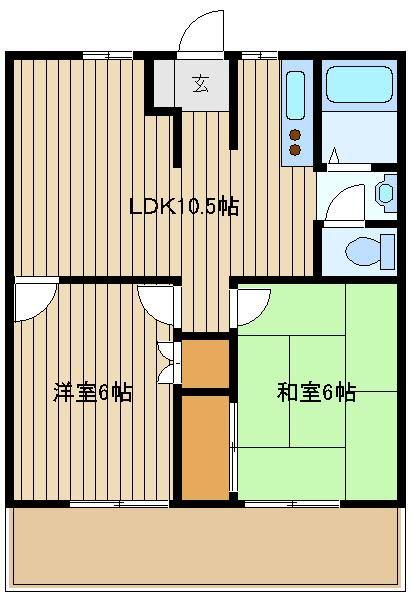 グリーンヒルズの間取り