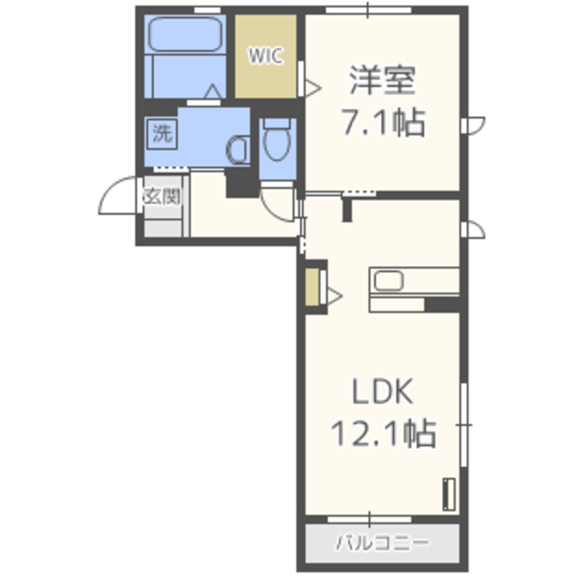 Ｄ－ｒｏｏｍ　ＡＺＤの間取り