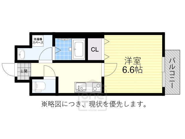 千葉・岸辺の間取り