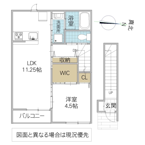 レーガベーネ長堀 III Aの間取り