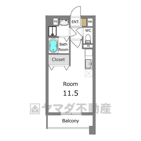 モア　クレドールの間取り