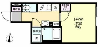 プレミアムコート川崎東門前の間取り