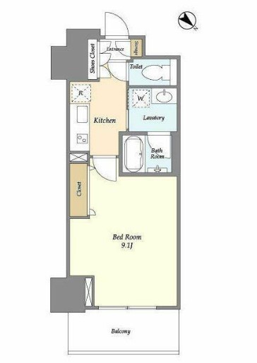 フロンティア新宿タワーの間取り