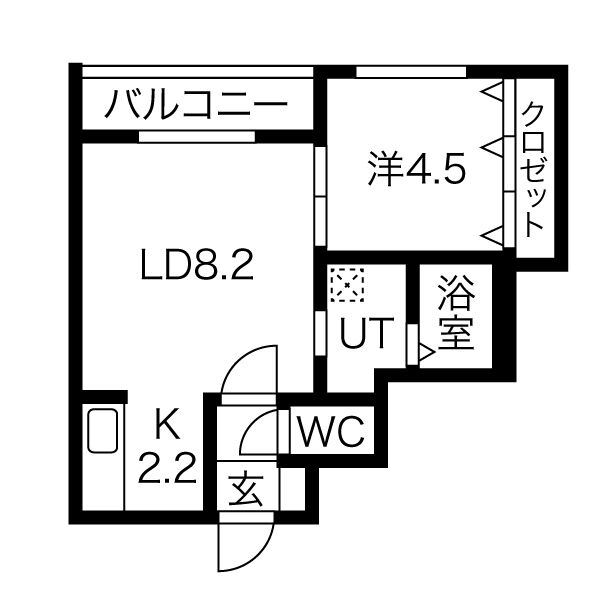 モンツァL714の間取り