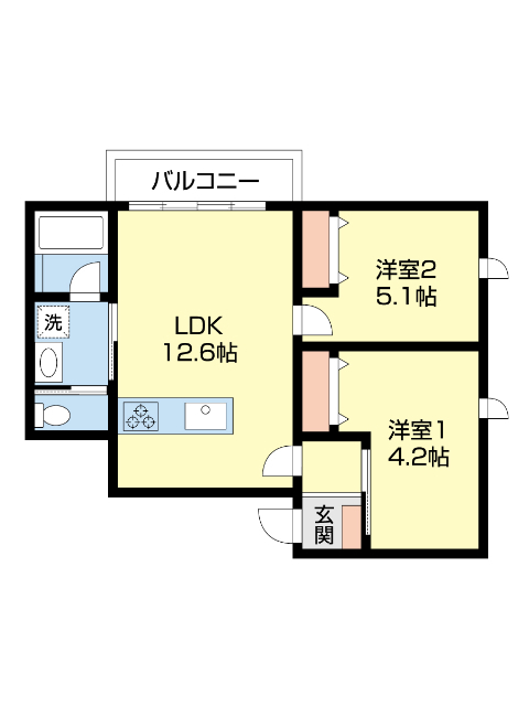 マハナ・ハレの間取り