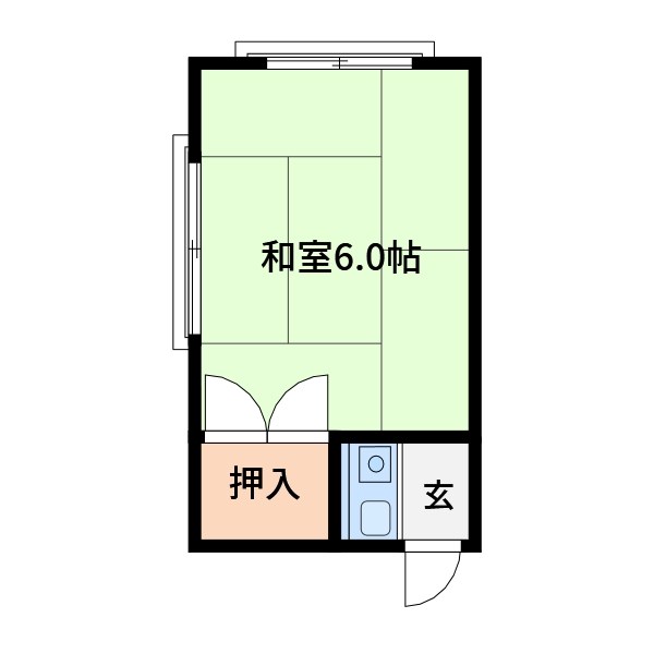 荒川区東日暮里のマンションの間取り