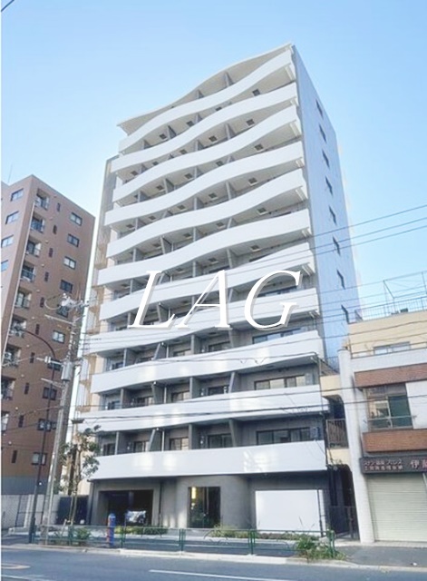 【北区田端新町のマンションの建物外観】