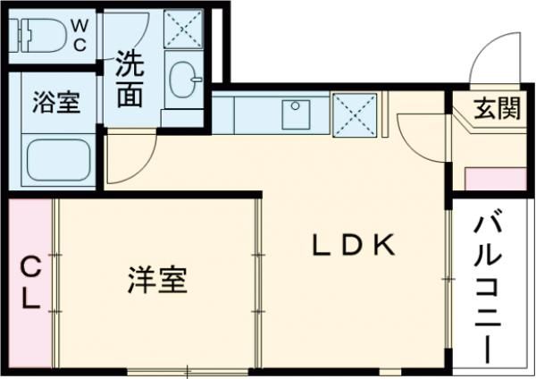 ラフィーネ奥本町の間取り