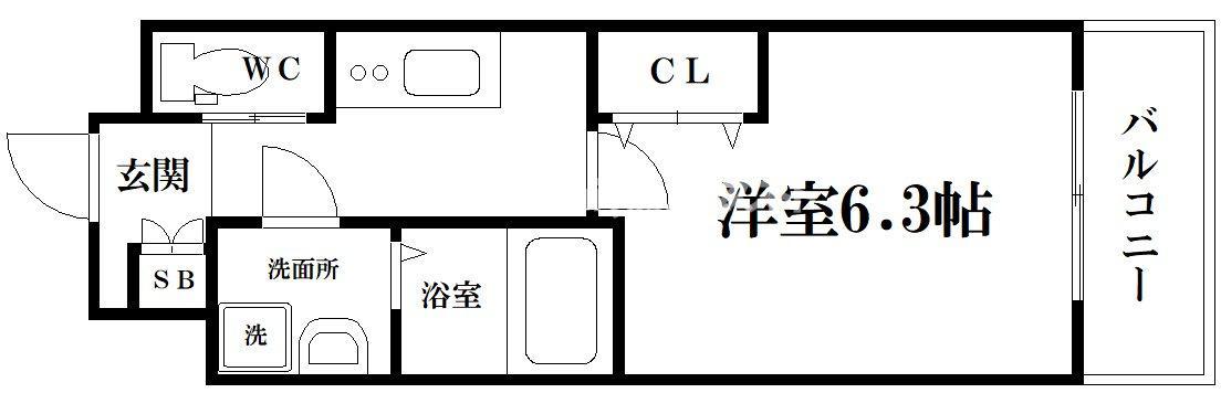 ウインズコート城北パークの間取り