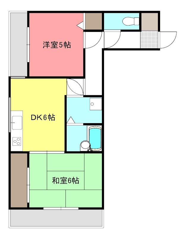 高雅ビルの間取り