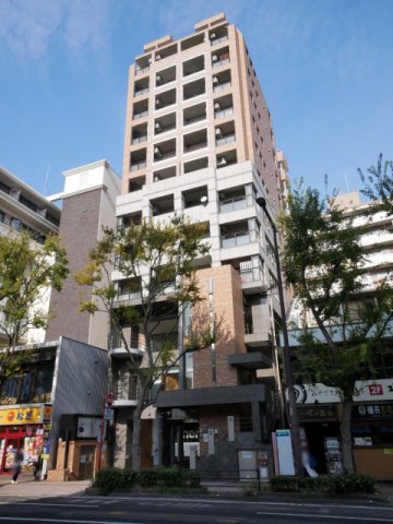 【福岡市中央区大名のマンションのロビー】