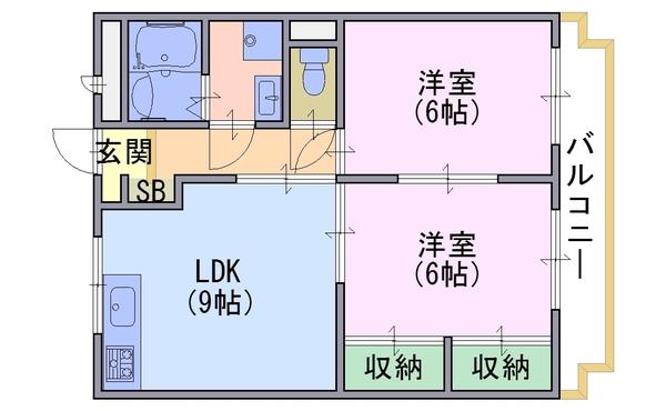 ラ・エルベットの間取り