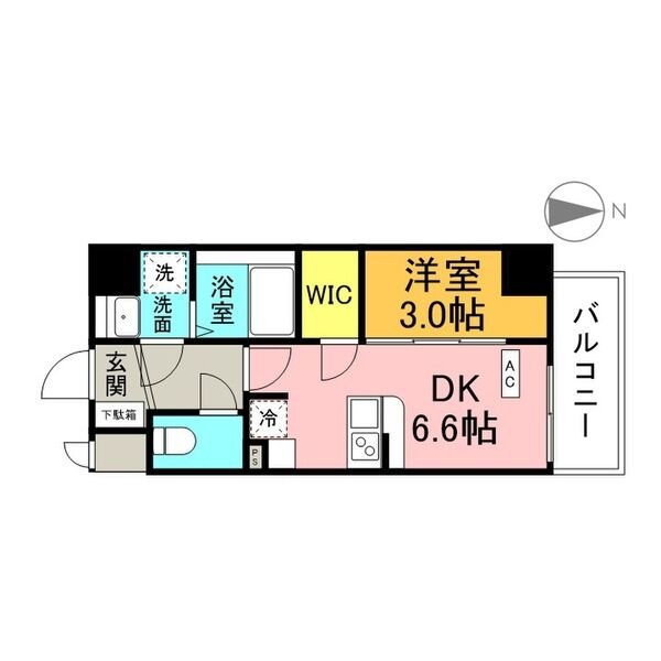 アーチレジデンス名駅北の間取り