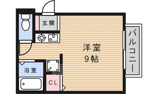 小林弐番館の間取り