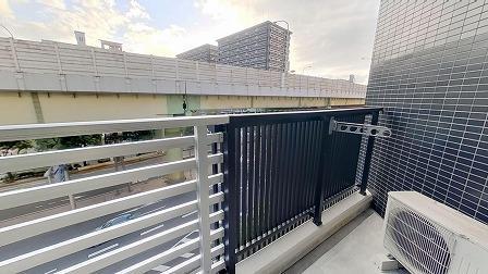 バルコニー　お部屋によって内装が異なる場合がございます。