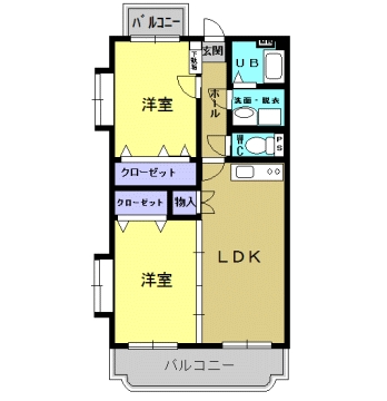 エリシオン マキの間取り